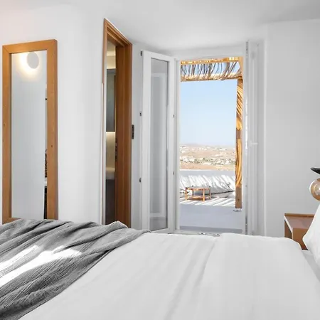 Saint L Heated Pool Sunset Villa- Three Bedrooms Mykonos Town